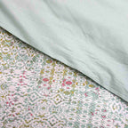 Σετ Παπλωματοθήκη Cannon Blossom 230X250 Pastel Green